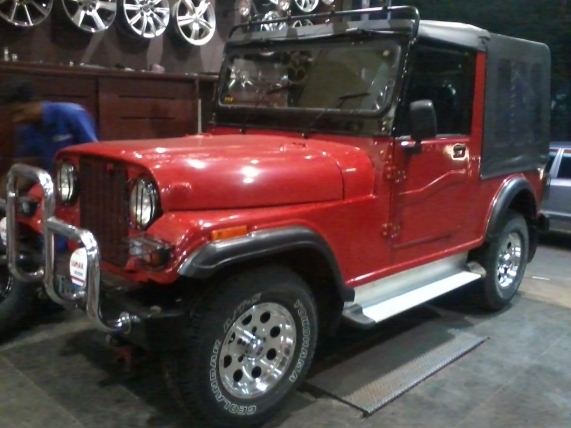 Restoring MM 540 Jeep DP